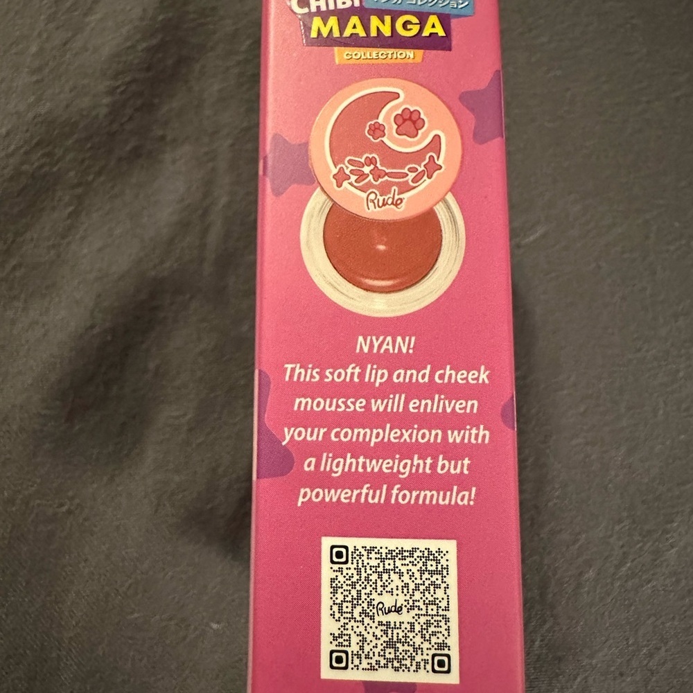 3/$15 🌸 Rude Chibi Mousse Lip and Cheek Mousse- Nyan - Picture 6 of 7